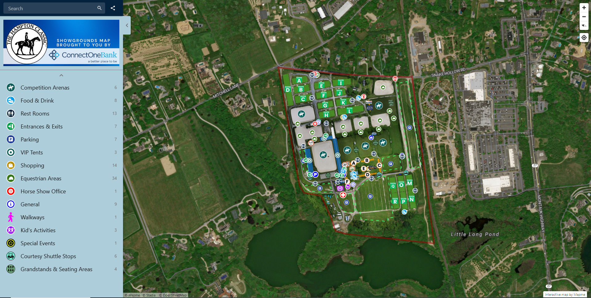 2025 Interactive Map of the HC Showgrounds